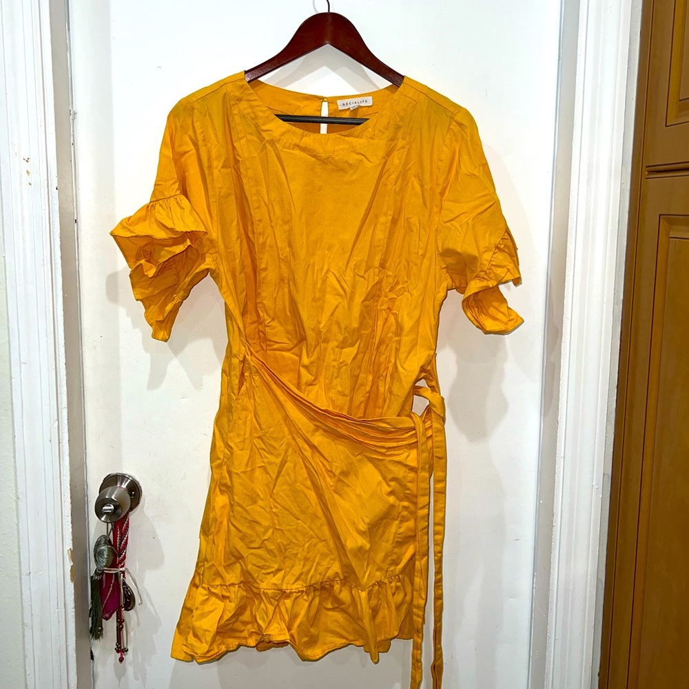 Dark Yellow Dress